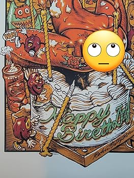 Amazon.com: Rockin Jelly Bean 'Junk Blues' 10th Birthday Art