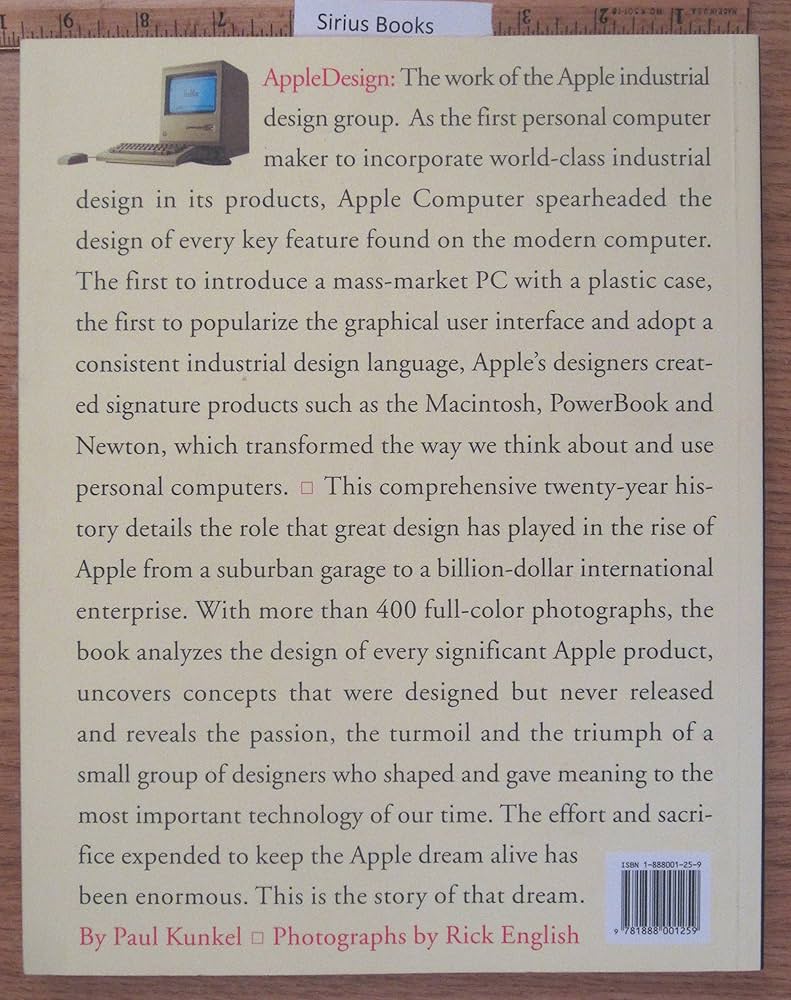 Amazon | Appledesign: The Work of the Apple Industrial Design