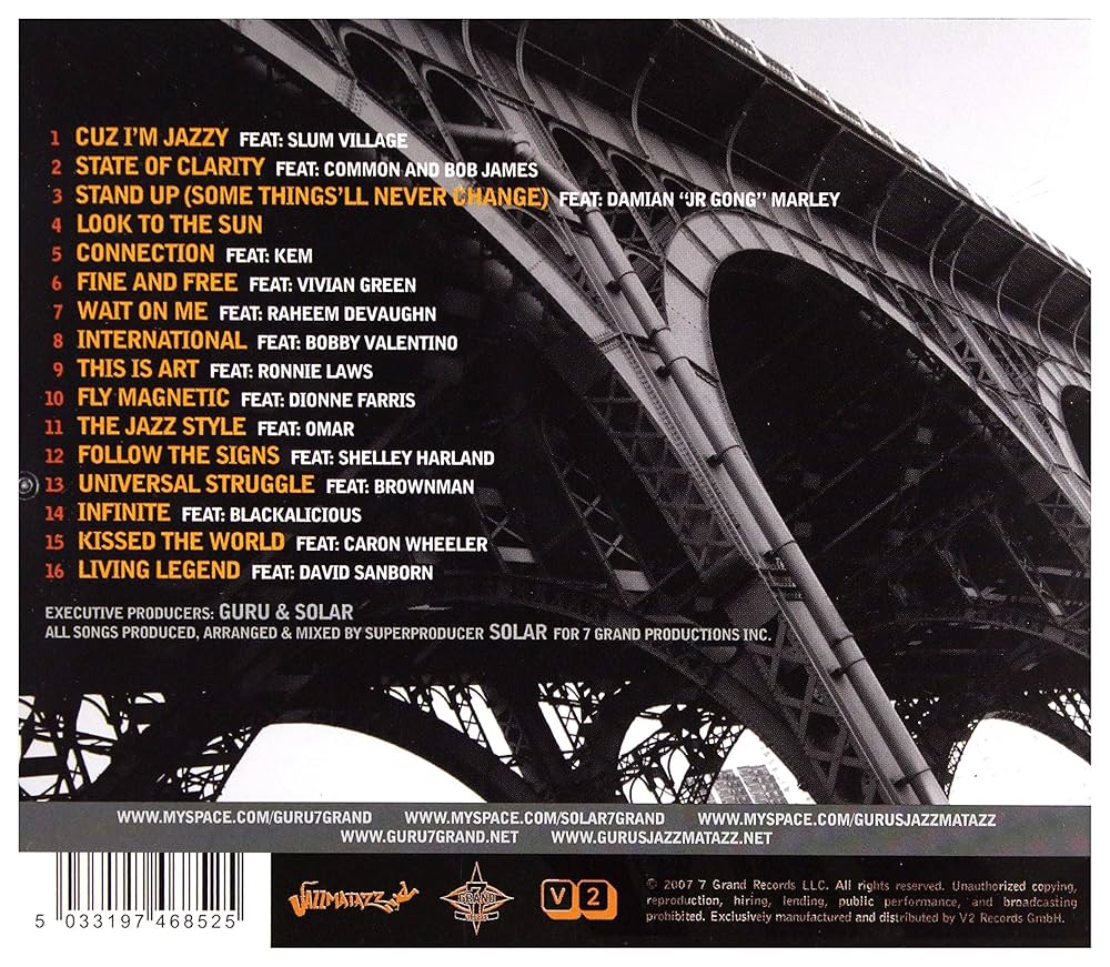 Amazon.co.jp: Guru's Jazzmatazz-4: ミュージック