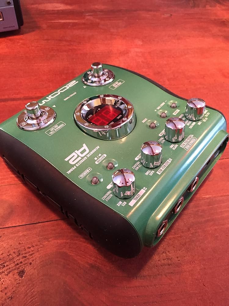 Amazon.com: Zoom A2 Acoustic Guitar Multi Effects Pedal : Musical