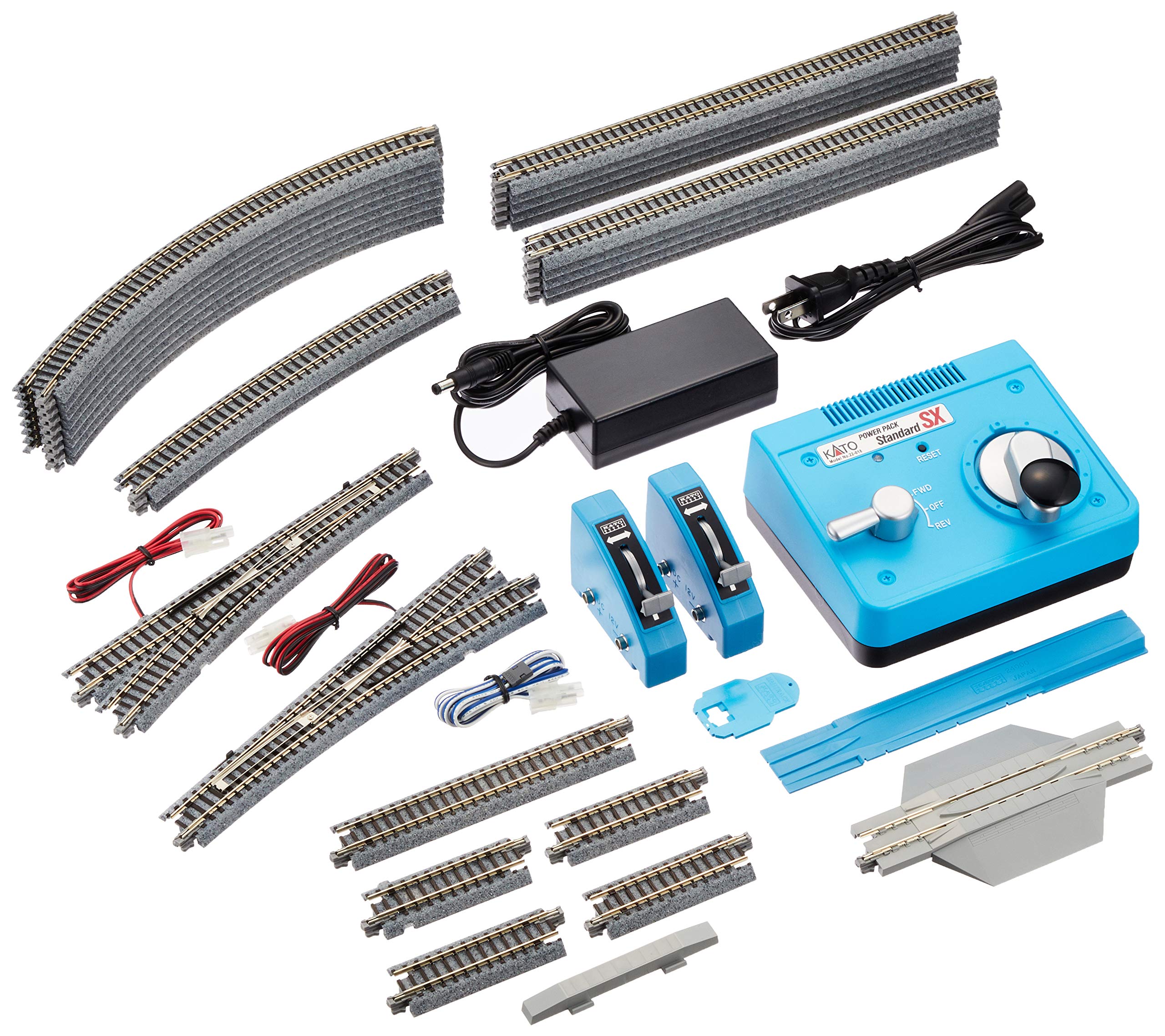 Amazon.com: Kato KAT20-853 N M2 Basic Oval & Siding Model Track