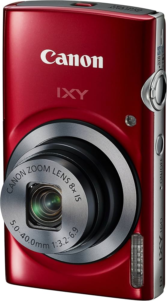 Amazon.co.jp: Canon デジタルカメラ IXY160 レッド 光学8倍ズーム