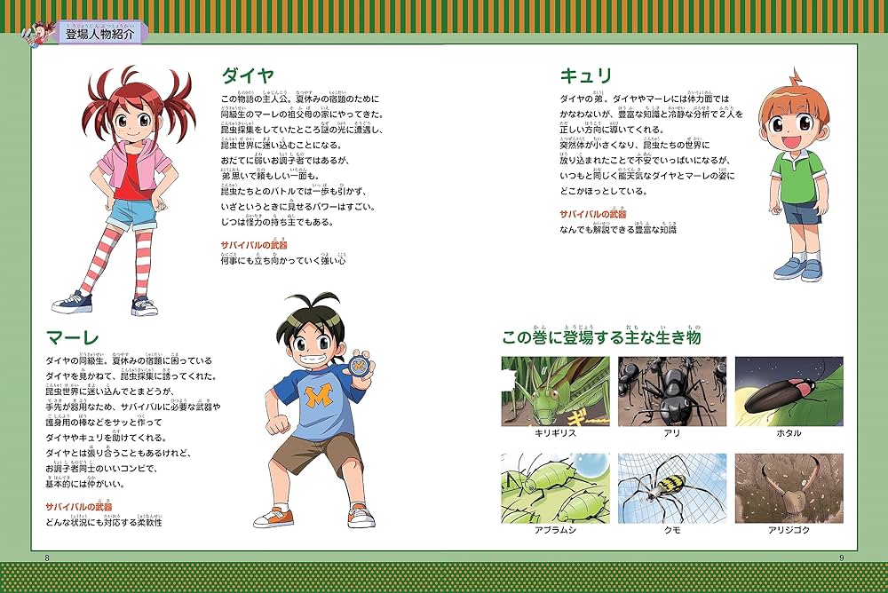 昆虫世界のサバイバル (1)【改訂版】 (科学漫画サバイバルシリーズ1