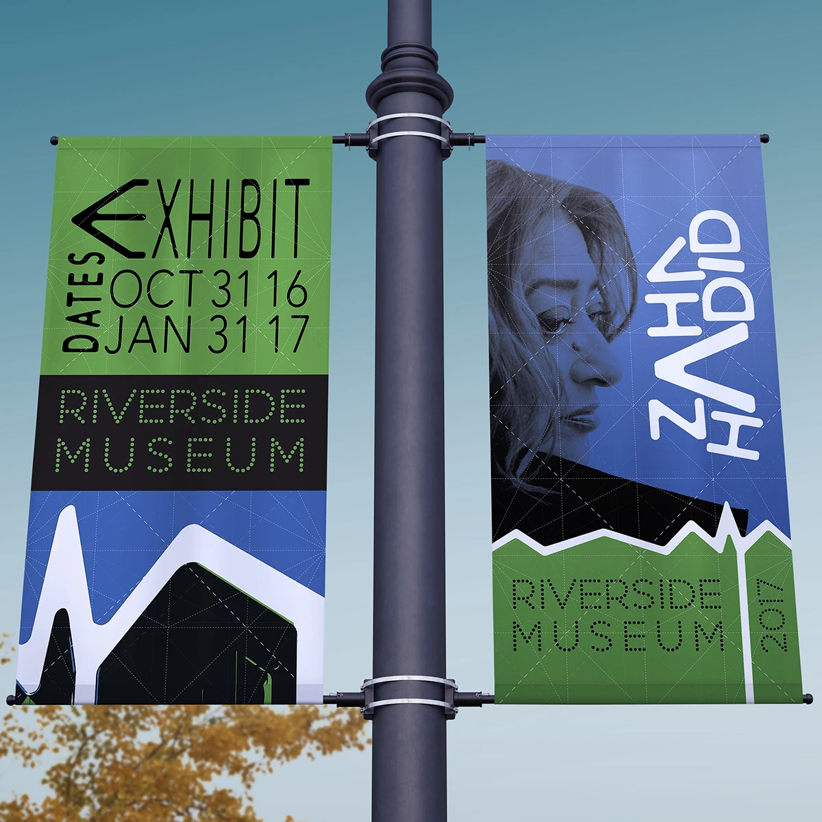 ZAHA HADID EXHIBIT POSTER :: Behance