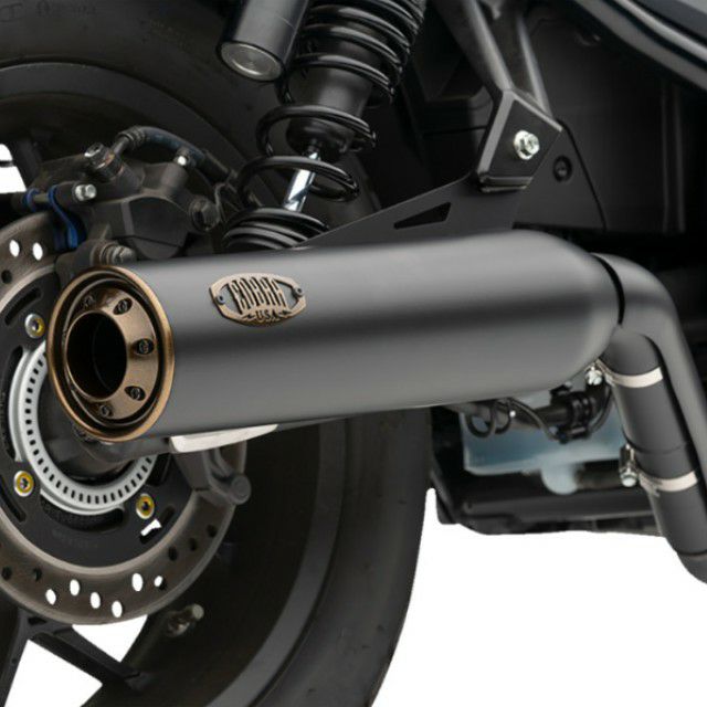 レブル1100 スリップオンマフラー ブラック ブロンズチップ COBRA