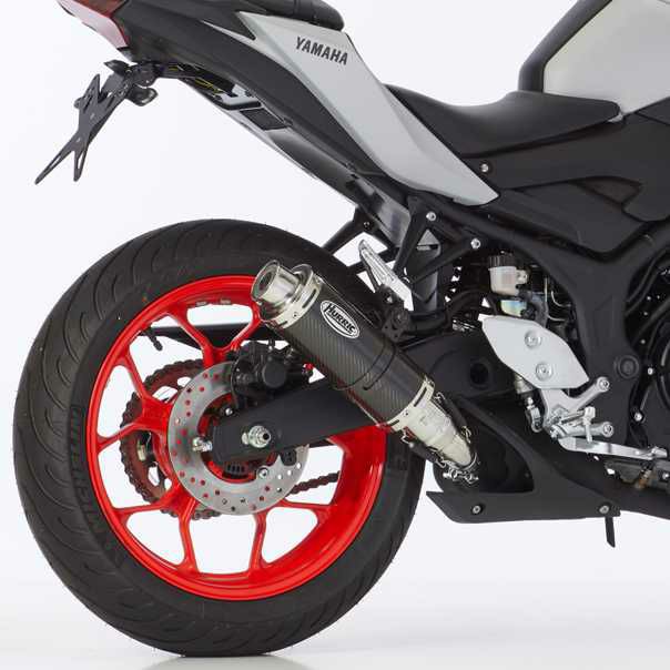 YZF-R25/-R3 15-, MT-03 20- ハリケーン ブラックカーボン スリップ