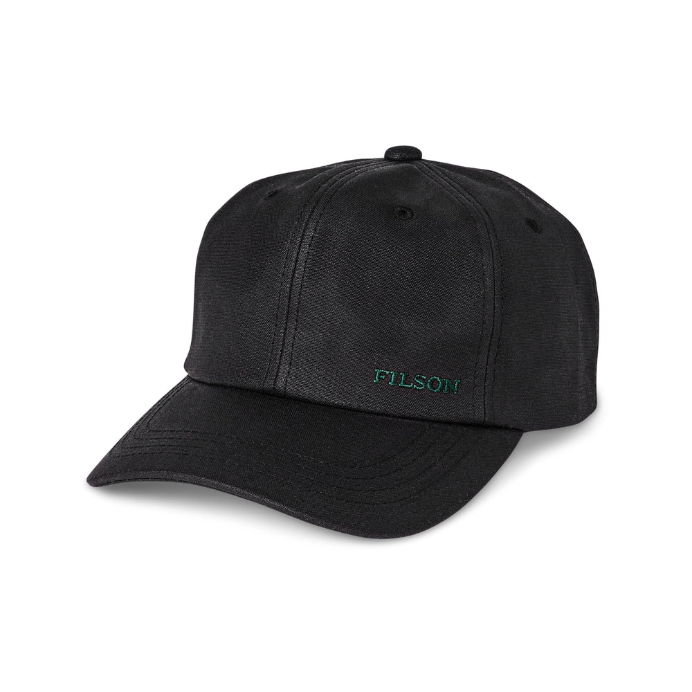 Filson Oil Tin Low-Profile Cap 20172158 Tan Black - M.W. Reynolds
