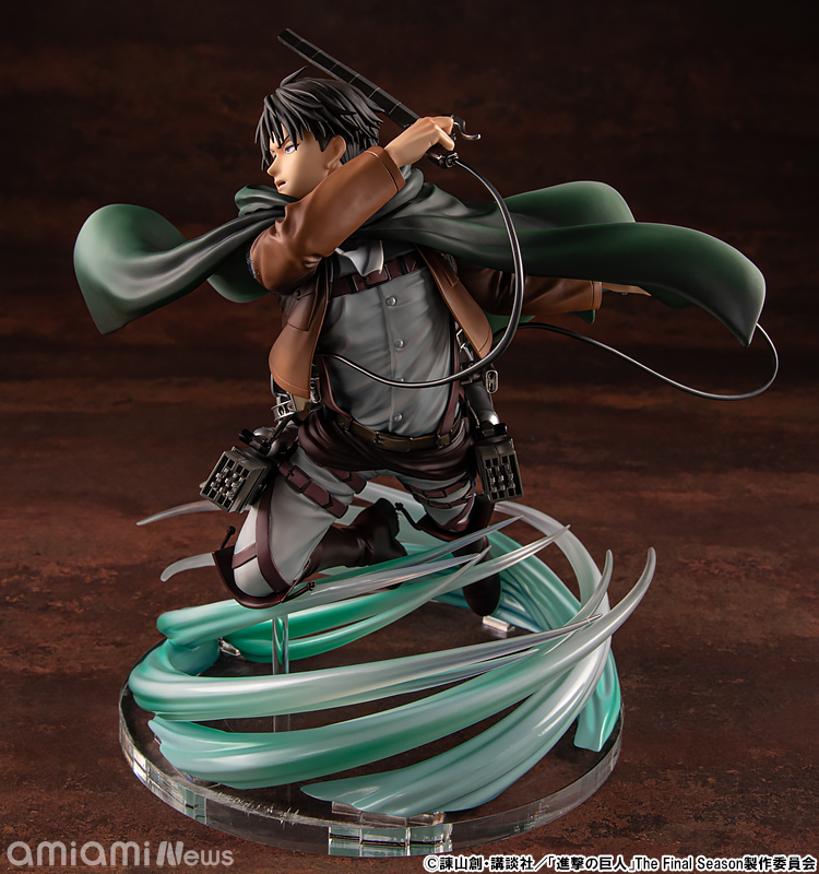 進撃の巨人』 人類最強の兵士 リヴァイ 1/6 完成品フィギュア