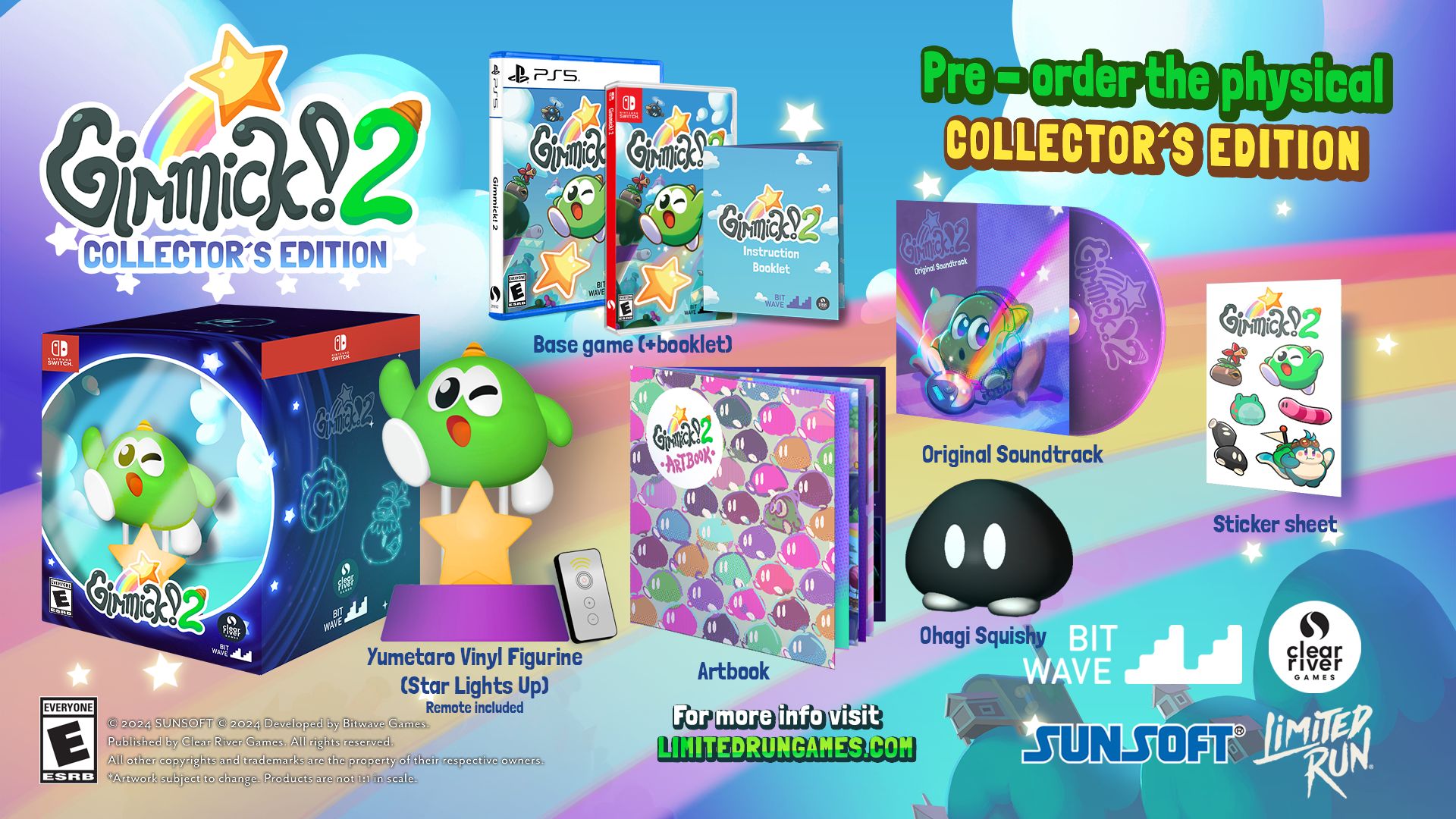 Gimmick 2 Nintendo Switch physical release detailed