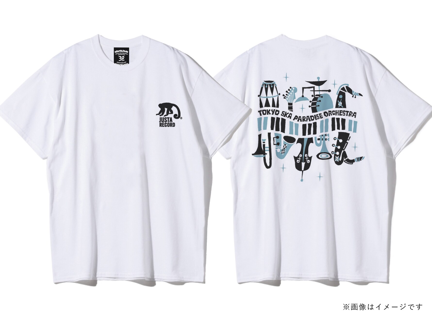 投票の結果は？スカパラ×ナタリーストアの復刻Tシャツ、デザイン決定
