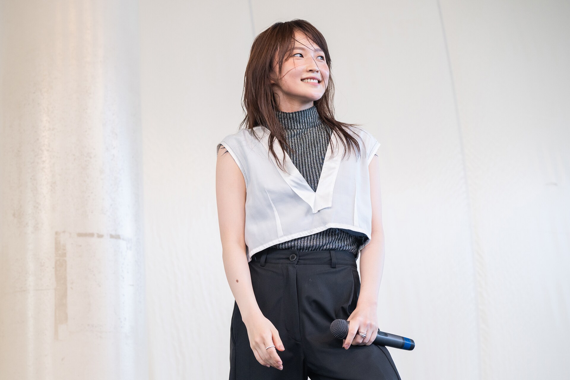鞘師里保ソロで初めてのリリイベ行脚、12年ぶりのアリオ橋本で1st