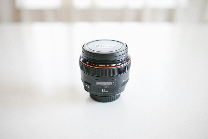 CANON EF 50mm F1.2L USM（単焦点レンズ）を買いました！[レビュー