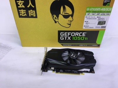 玄人志向 GF-GTX1050Ti-4GB/OC/SF [PCIExp 4GB]の激安通販(詳細情報