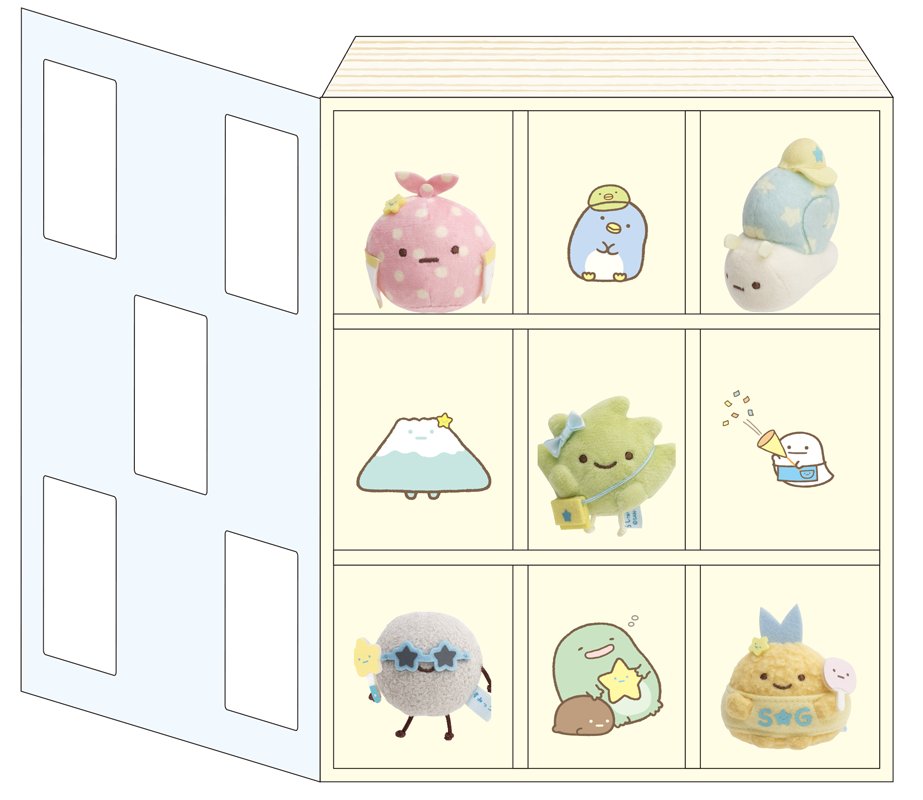 FC限定商品 🌟FCてのりぬいぐるみセット🌟 すみっコぐらしファンクラブ