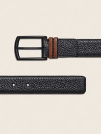 ブラック リバーシブル両面仕様レザーベルト FW25 22986639 | Zegna JP