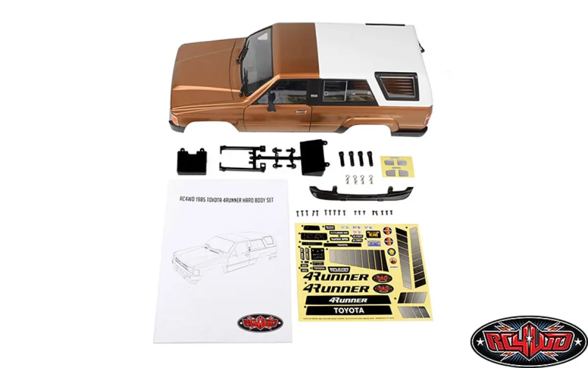 新製品】トヨタ 4ランナーの塗装済みハードボディセットが3種登場