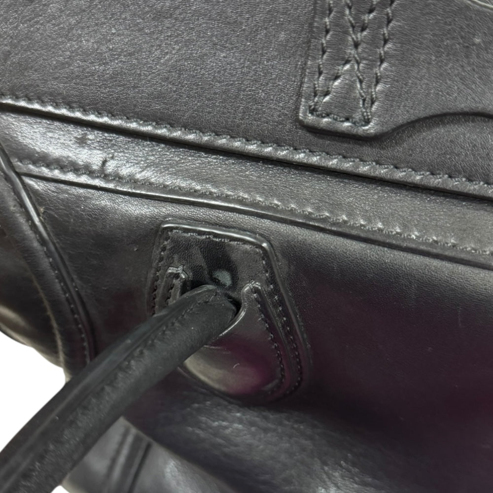 CELINE セリーヌ ラゲージ ミニショッパー ハンドバッグ レザー