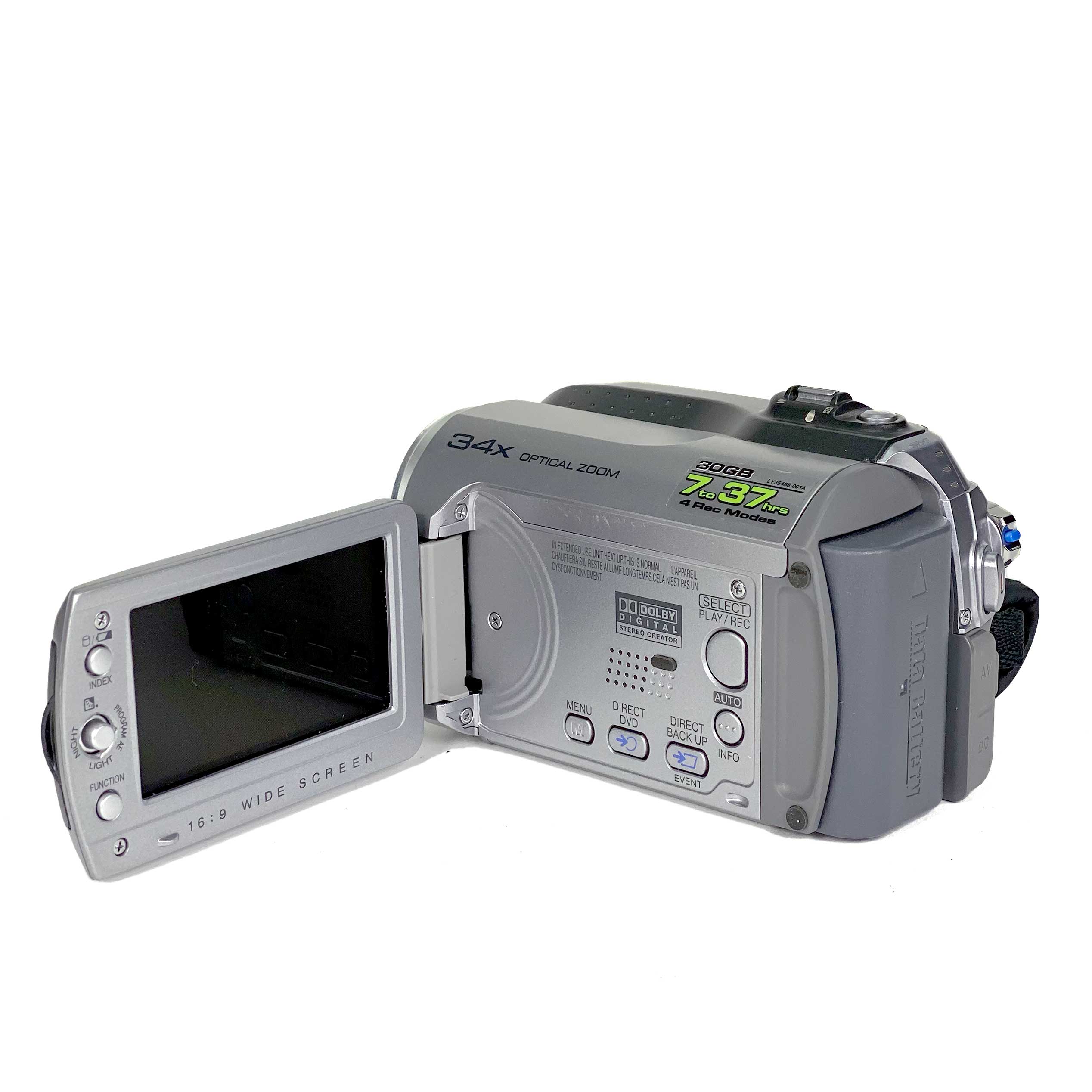 JVC Everio GZ-MG132EK HDD Camcorder – Retro Camera Shop