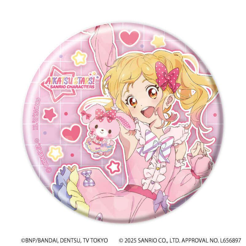 アイカツ アイカツオフィシャルショップ 白鳥ひめ 缶バッジ ガラポン B