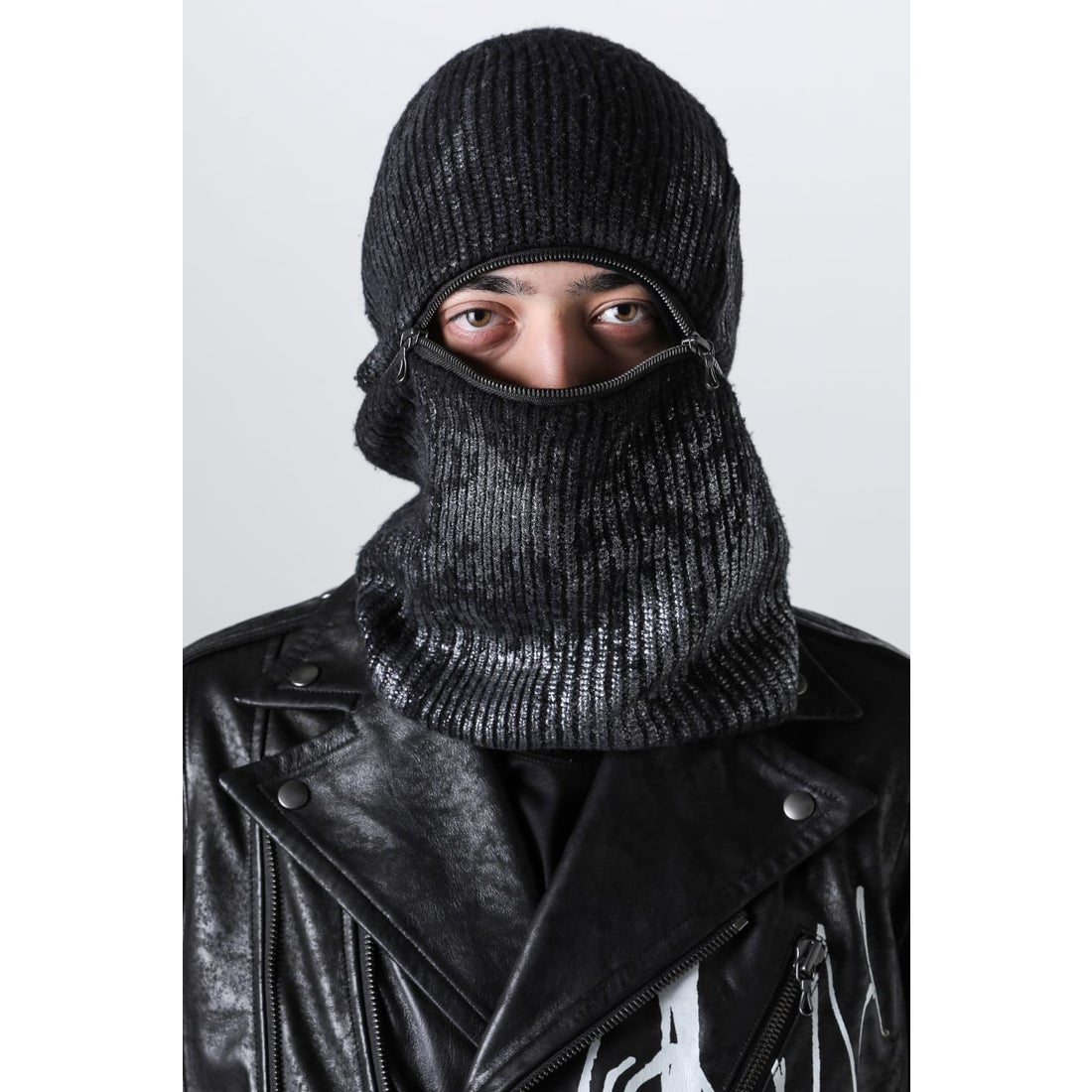 ユリウス JULIUS Praetor Balaclava 【返品不可商品】 （BK x SV