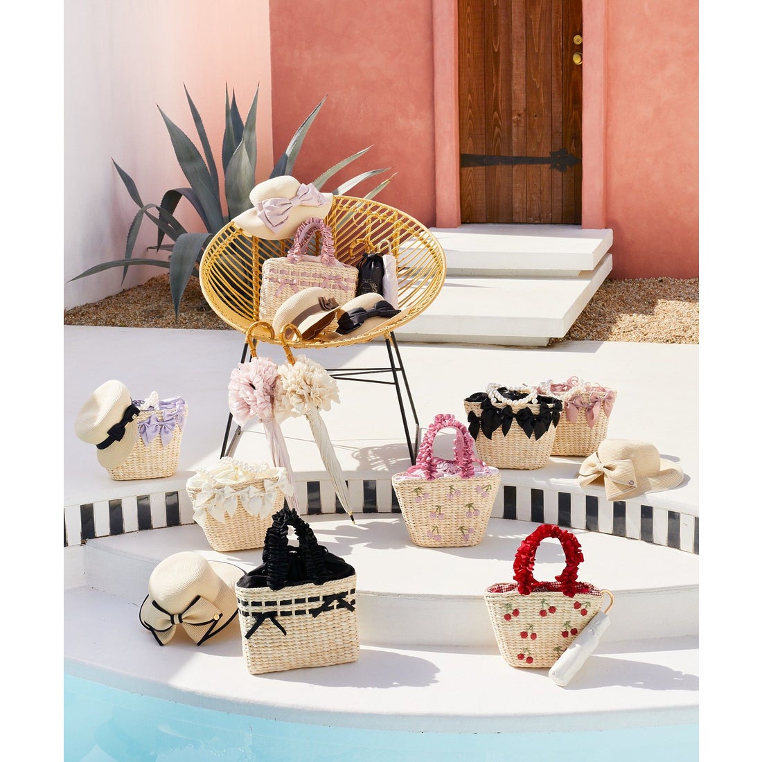メゾン ド フルール Maison de FLEUR チェリーメイズフリルハンドル
