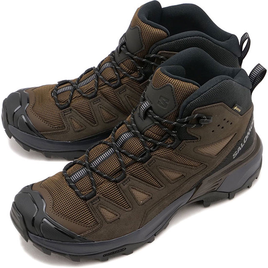 サロモン SALOMON X ULTRA 360 LTR MID GTX DARK-EARTH/DELICIOSO