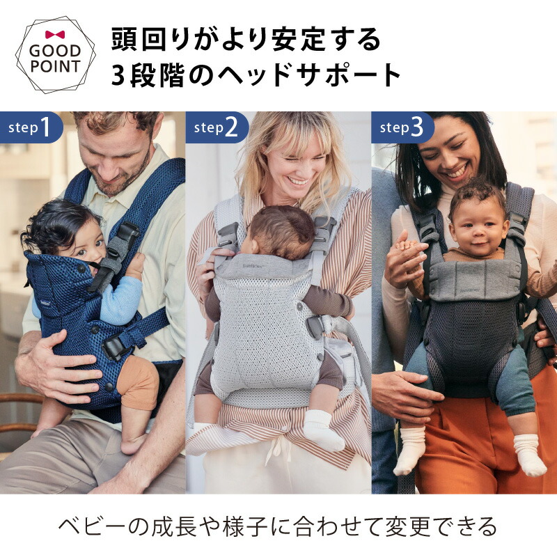 LINEで400円クーポン／ベビービョルン ハーモニー 抱っこ紐 新生児