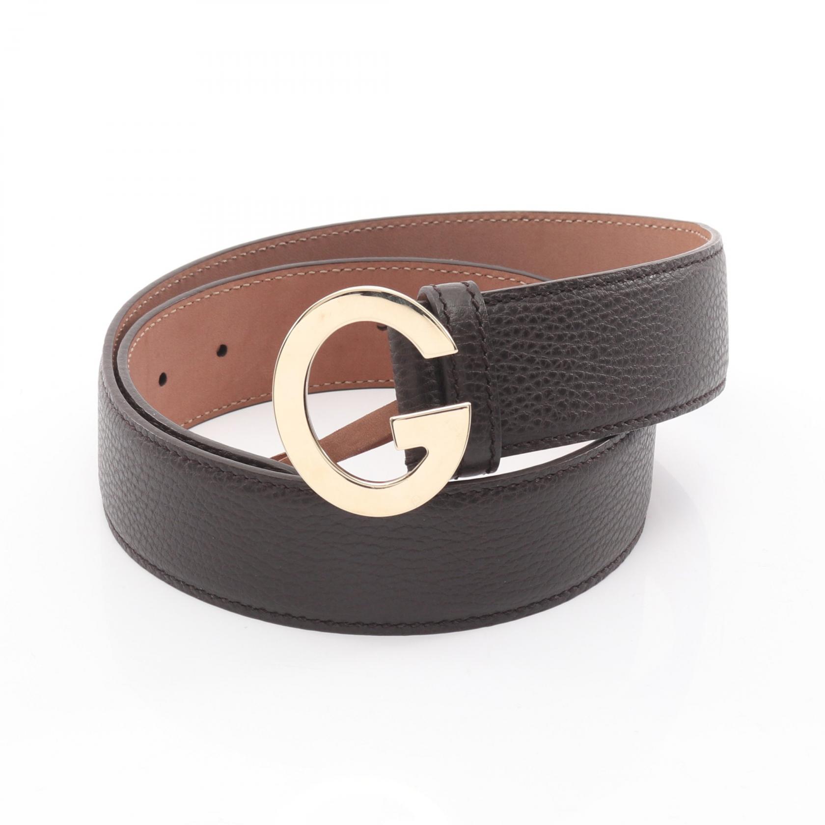 楽天市場】GUCCI グッチ Gバックル ベルト リバーシブル レザー