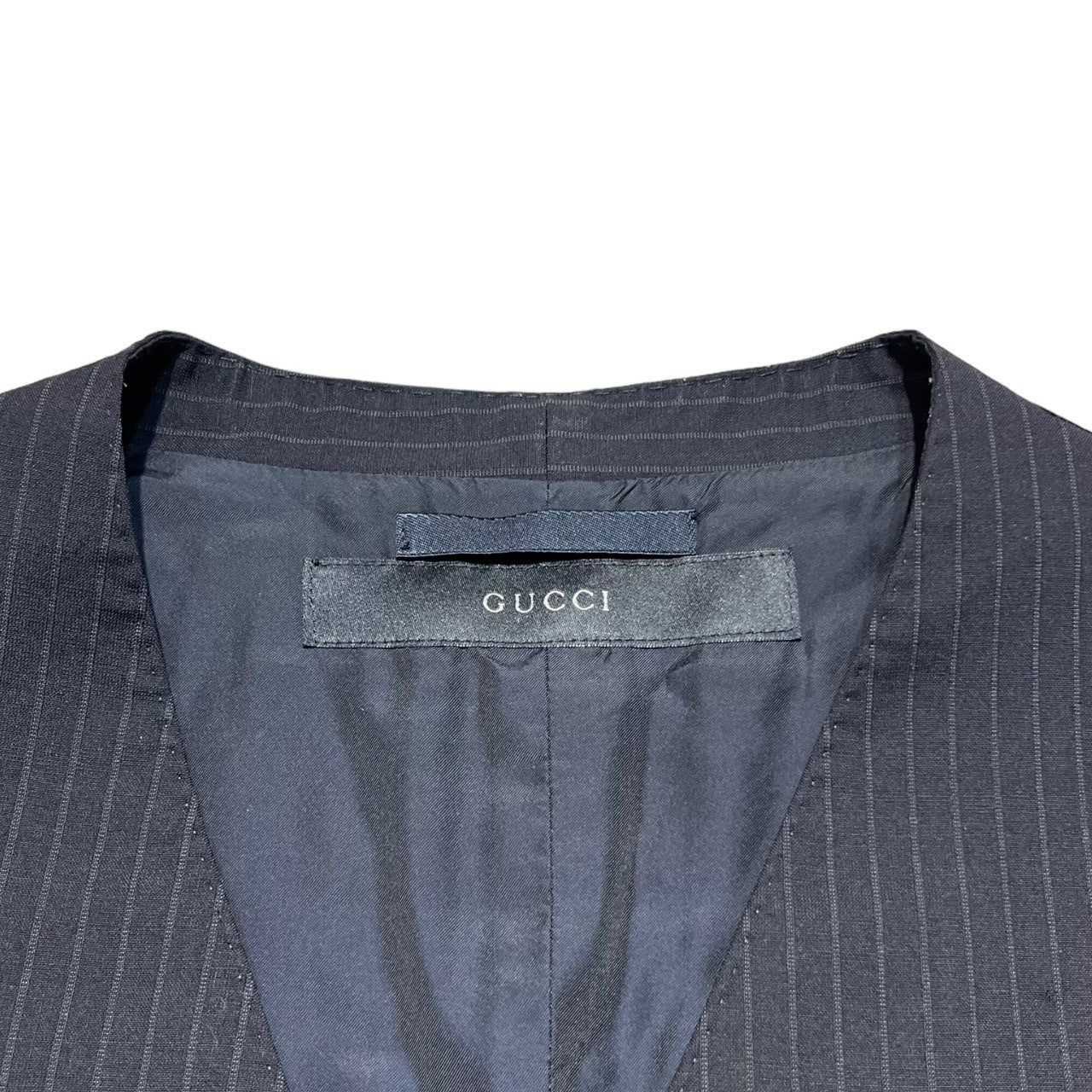 GUCCI(グッチ) 90's ~00's By TOM FORD striped dress gilet トム