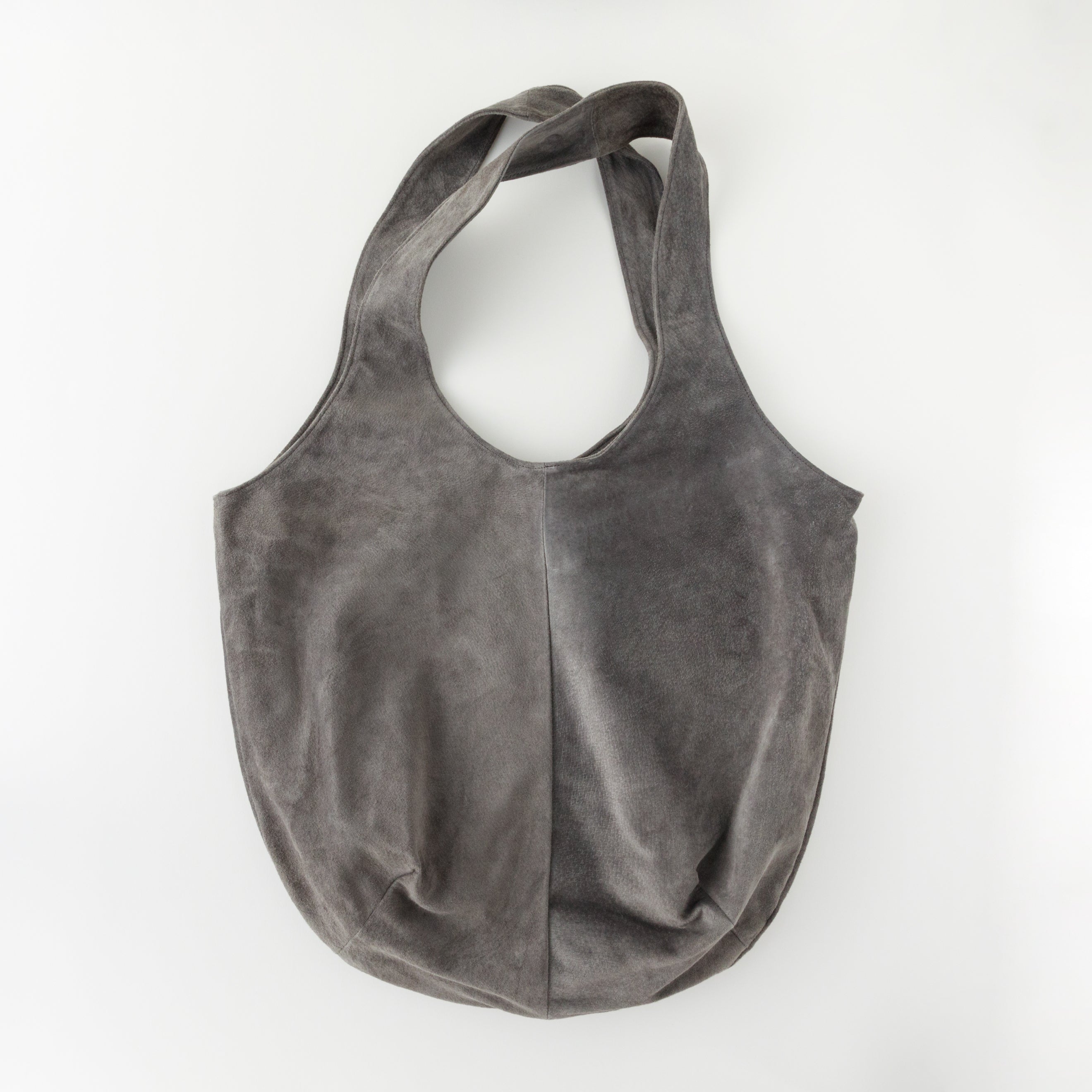 洗える革のビッグドロップトートバッグ｜Washable Big Drop Tote Bag
