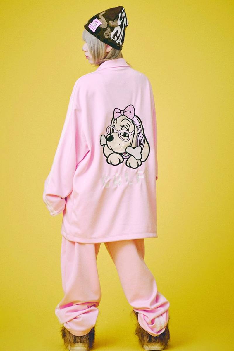 GALFY(ガルフィー) ギャル配信者セットアップ - Pink / ロック
