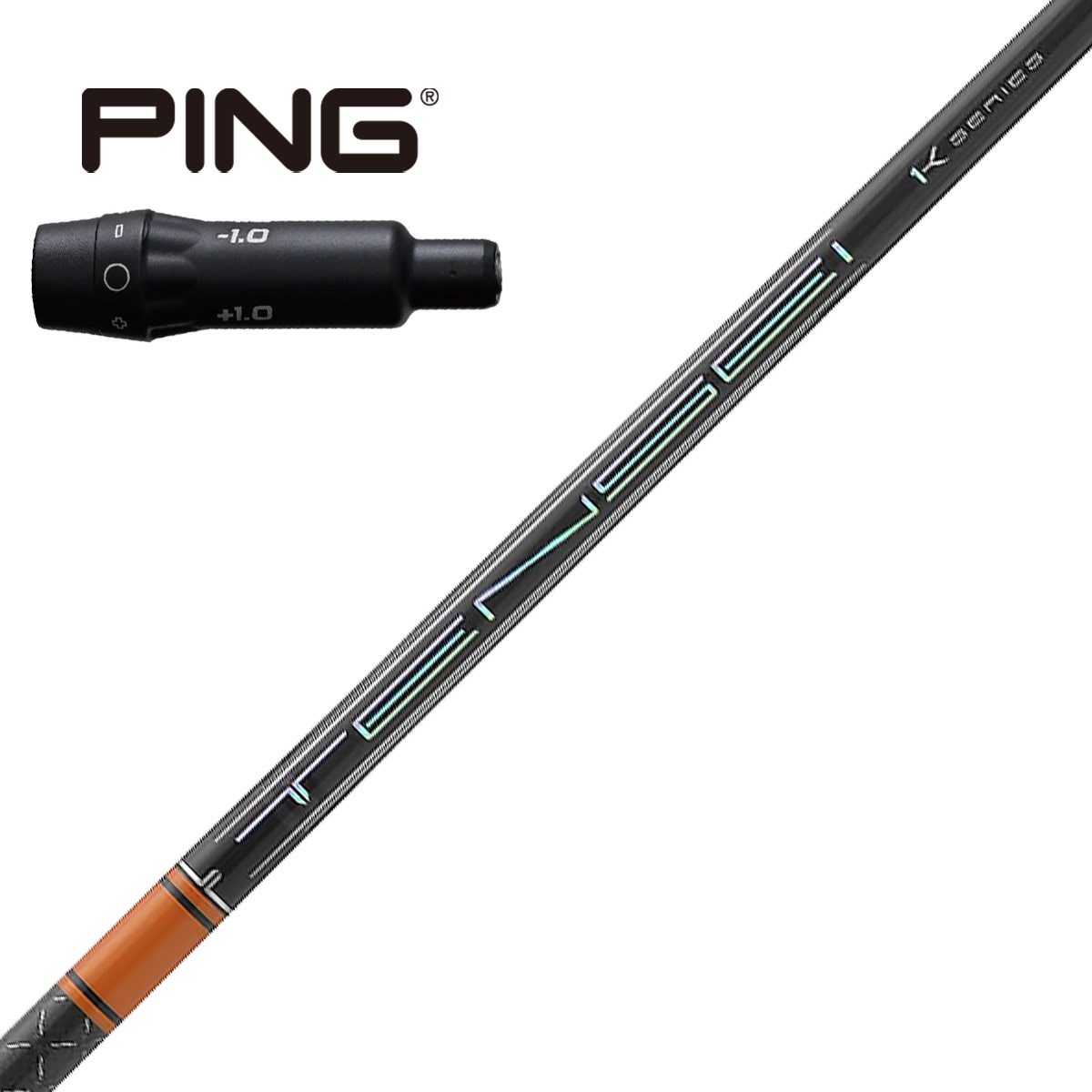 テンセイck pro オレンジ 50X テンセイ PING (ピン)スリーブ テンセイ