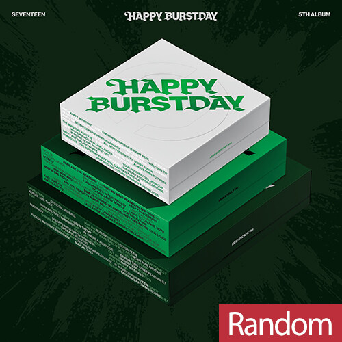 SEVENTEEN - HAPPY BURSTDAY [5th Album/3種のうち1種ランダム発送