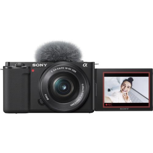 ソニー VLOGCAM ZV-E10 パワーズームレンズキット ブラック | ミラー