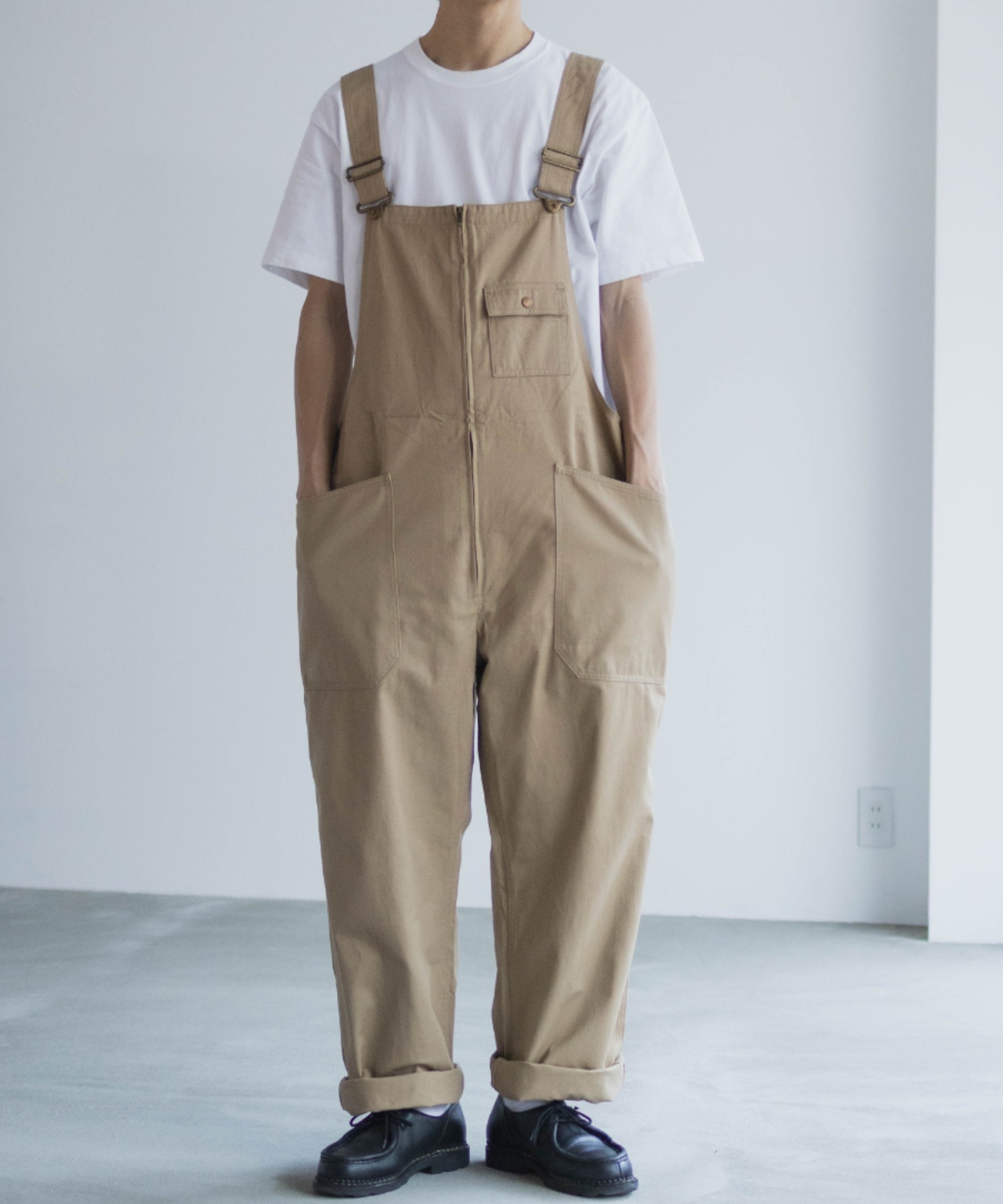 Dickies（ディッキーズ） ジップオーバーオール メンズ 綿100