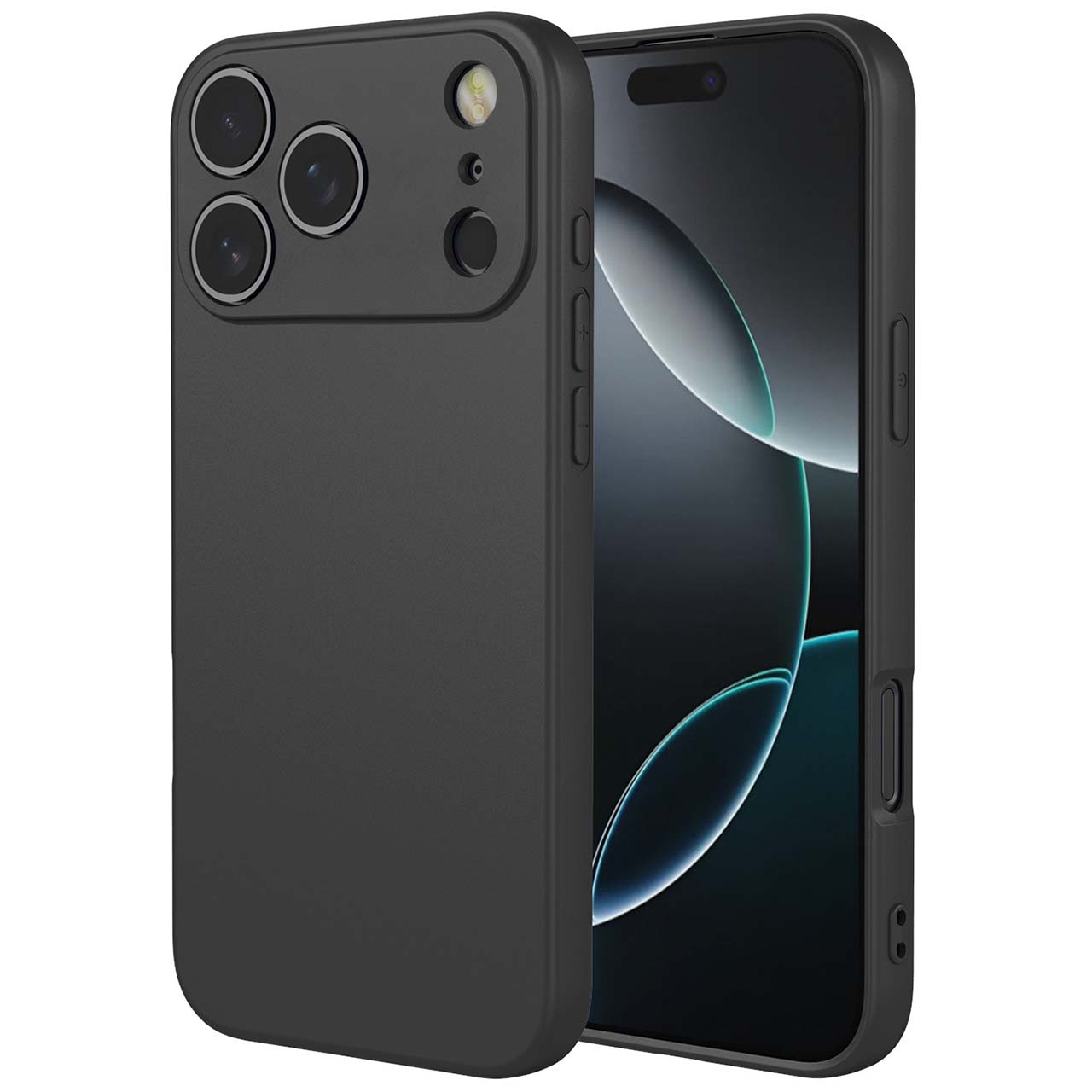 iPhone17 ケース Air Pro Max TPU 薄型 ソフト 耐衝撃 サラサラ カラー