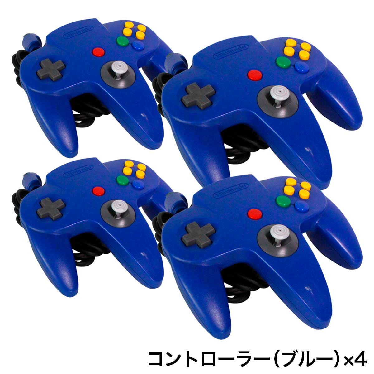 任天堂（Nintendo） ニンテンドー64 本体 コントローラー4個付 すぐ