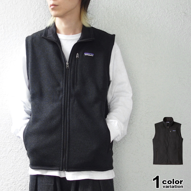 patagonia（パタゴニア） ニットフリース ベスト メンズ フルジップ