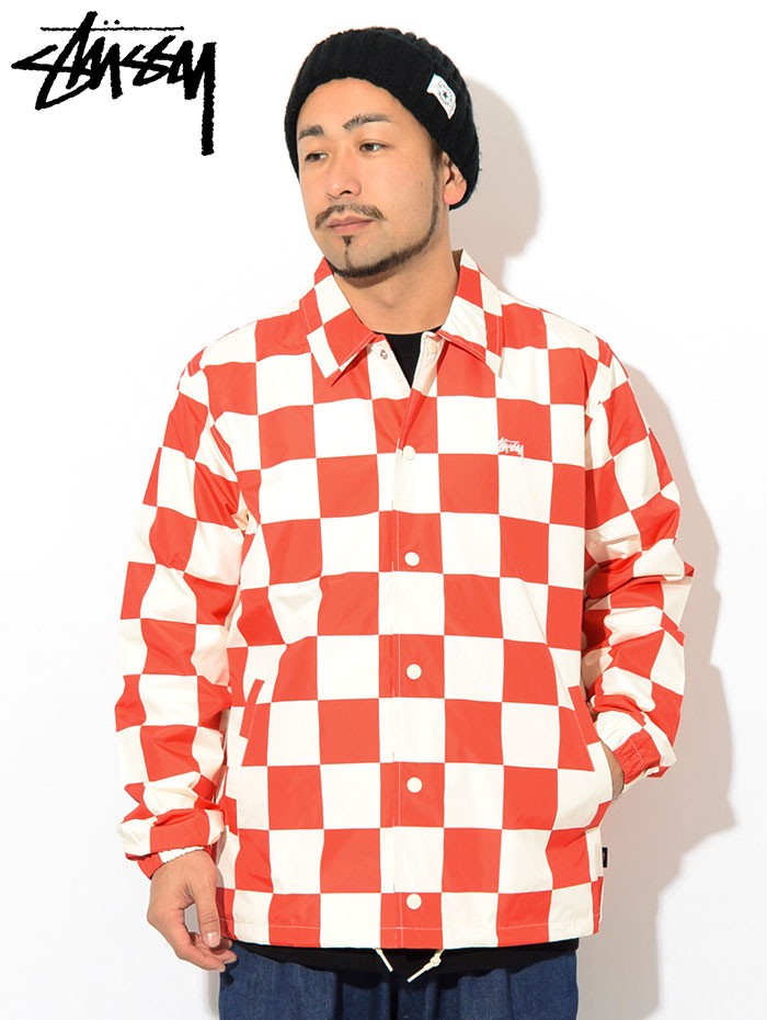 STUSSY（ステューシー） ジャケット メンズ Checker Coach(stussy JKT