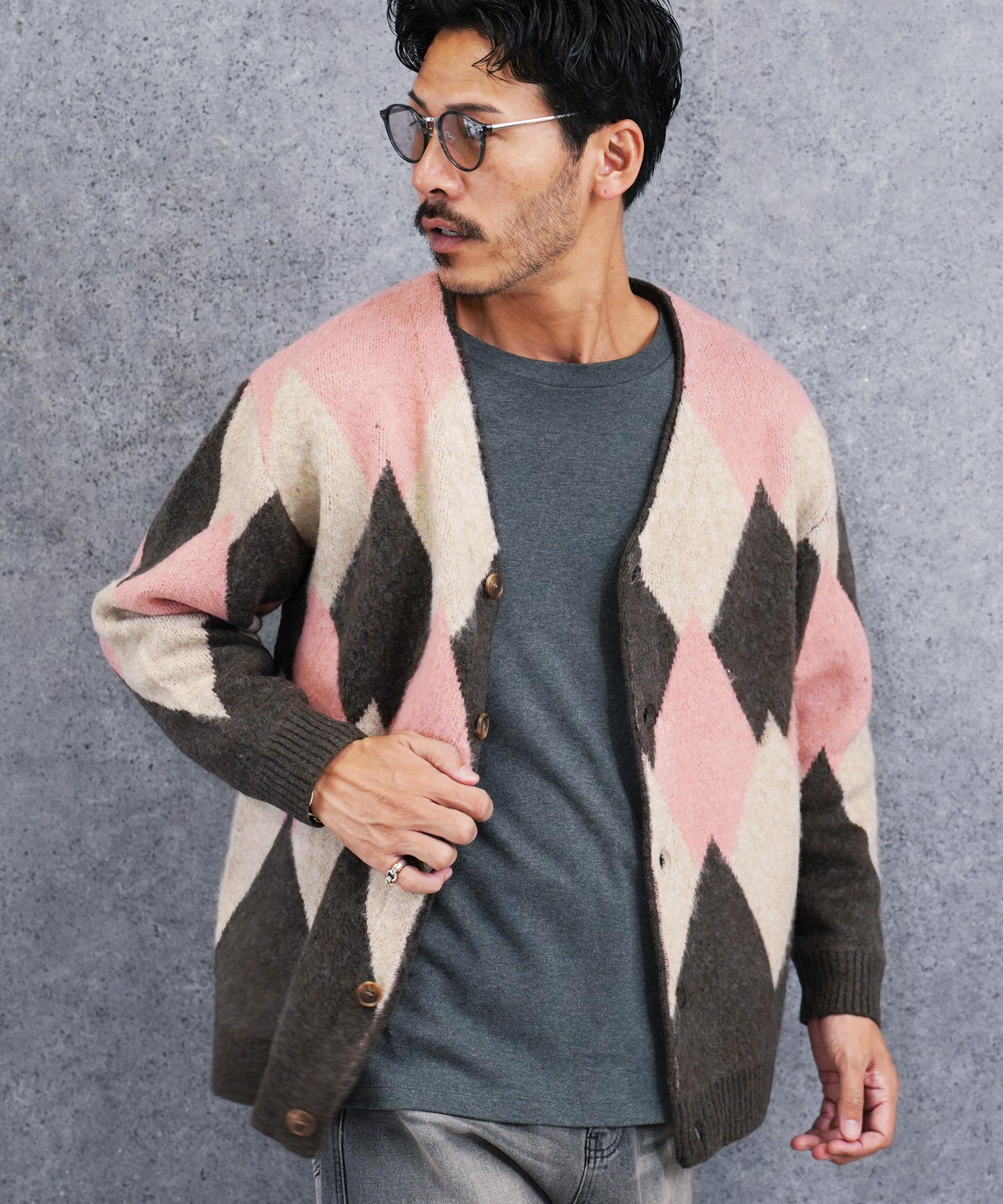 JIGGYS SHOP（ジギーズショップ） カーディガン メンズ トップス