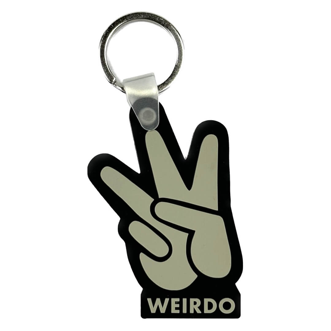 WEIRDO（ウィアード） ラバー キーチェーン WEIRDO 3000MILE