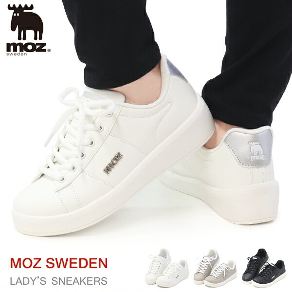 moz（モズ） スニーカー レディース カジュアルシューズ コート