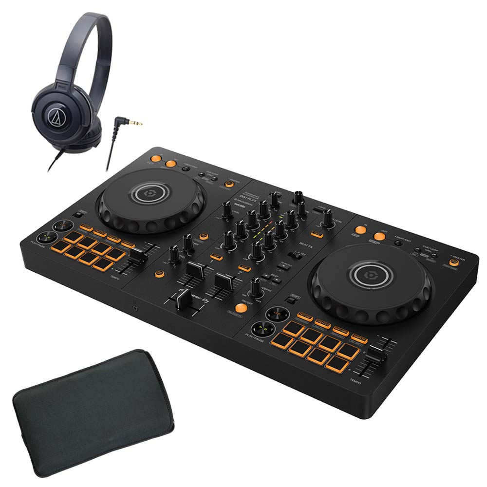 Pioneer DJ 〔DDJ-400後継機種〕 パイオニア DDJ-FLX4 + ケース+選べる