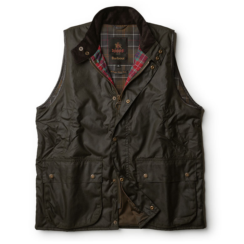 Barbour（バブアー） バラクータ ベスト ジレ ワックス Wax Gilet G9