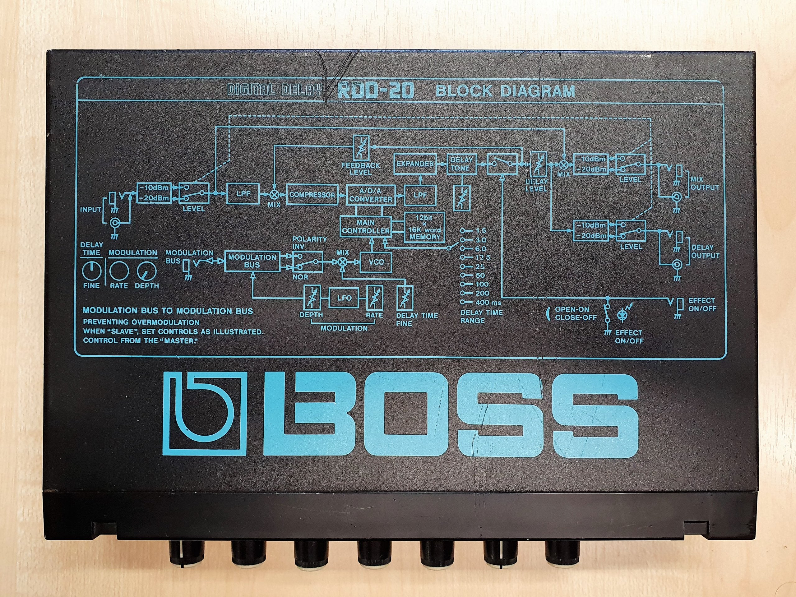 Boss RDD-20 Digital Delay FOR SALE – Soundgas