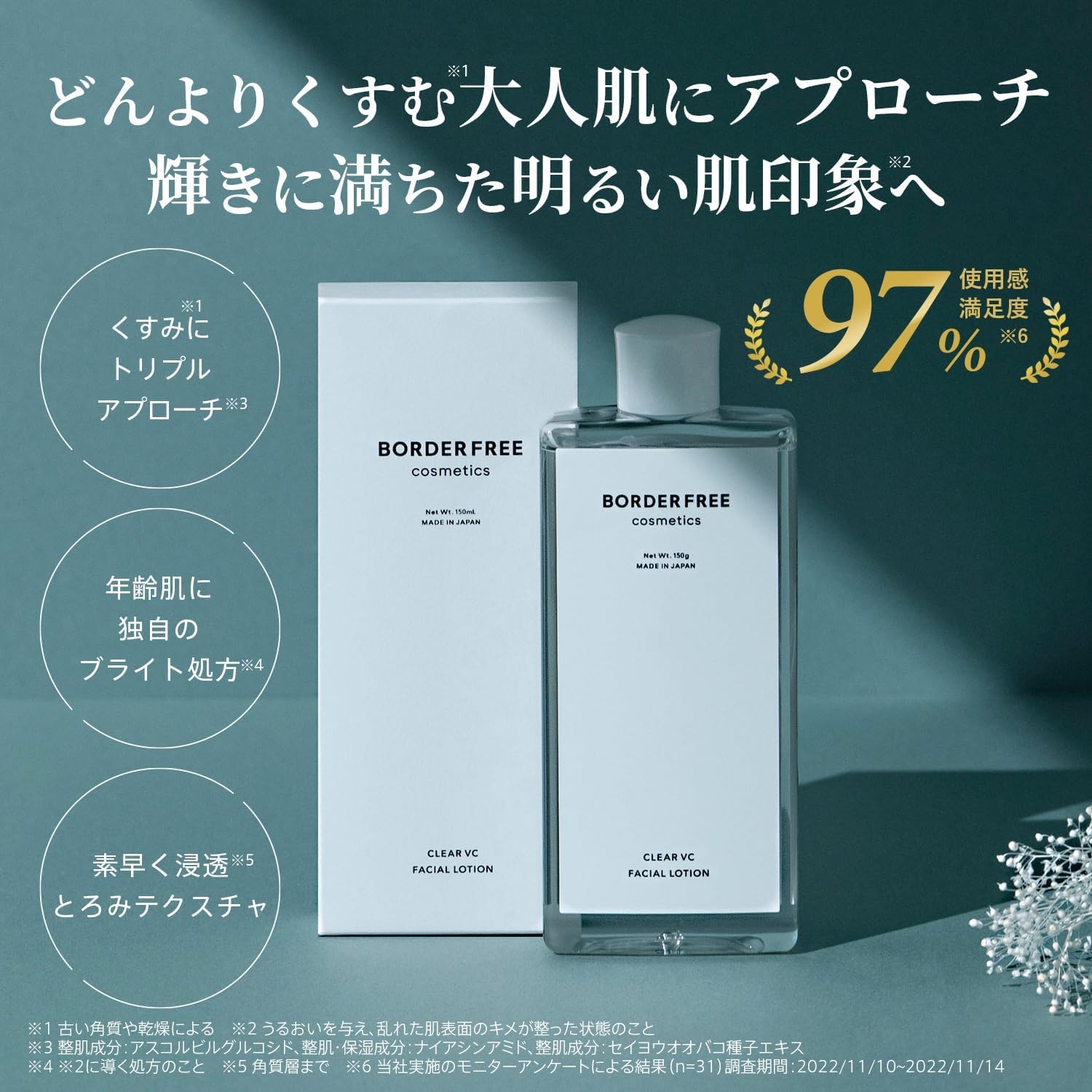 BORDER FREE cosmetics(ボーダーフリーコスメティクス) クリアVC