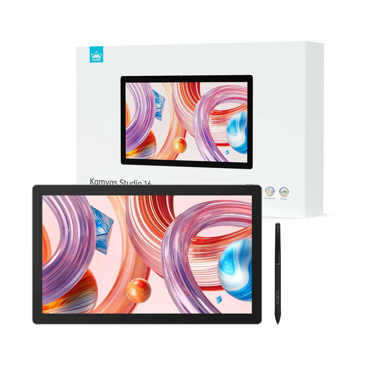 Kamvas Studio 16は、新世代のHuionペンコンピュータです。15.8インチ