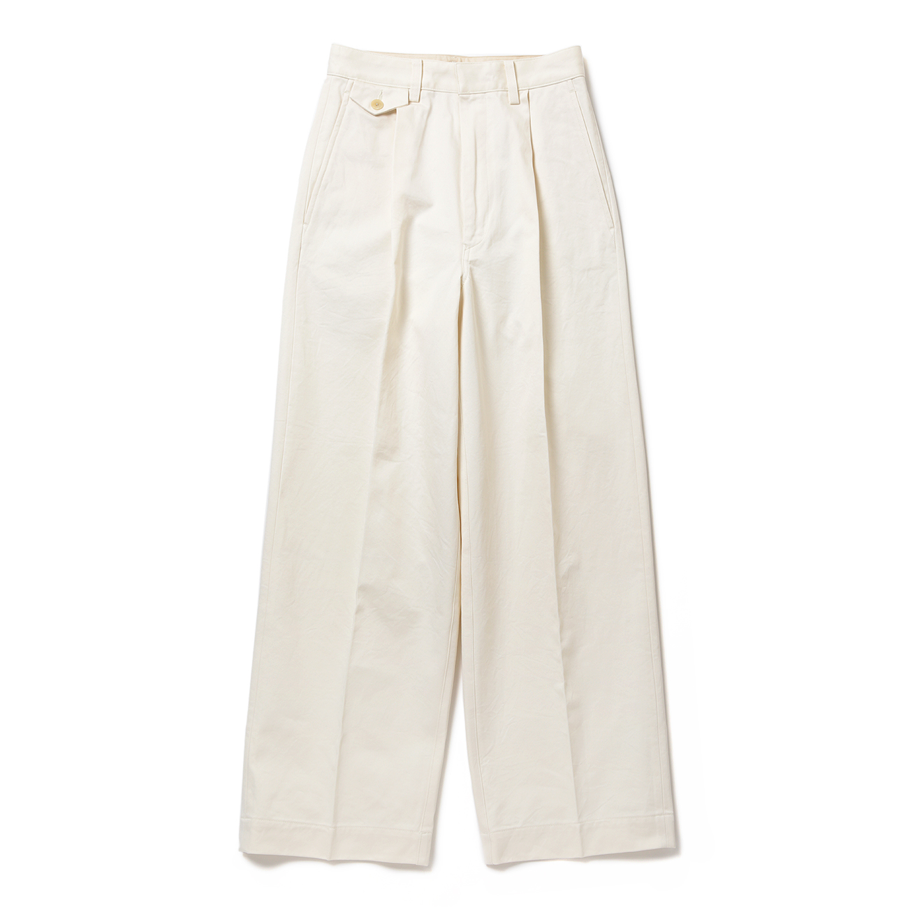 AURALEE / オーラリー | WASHED FINX CHINO ONE-TUCK PANTS