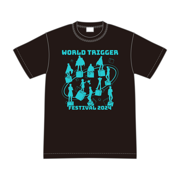 ワールドトリガー】フェスティバル2024 Tシャツ: アパレル・バッグ