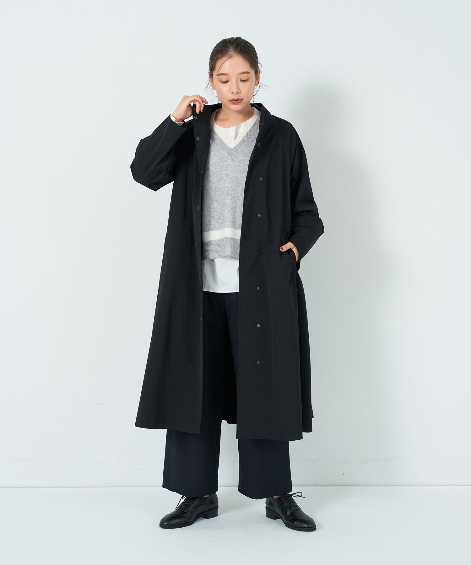 ライナー付きポリエステルコート｜BIGI online store - ビギ